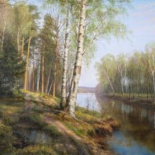 Лесная речушка