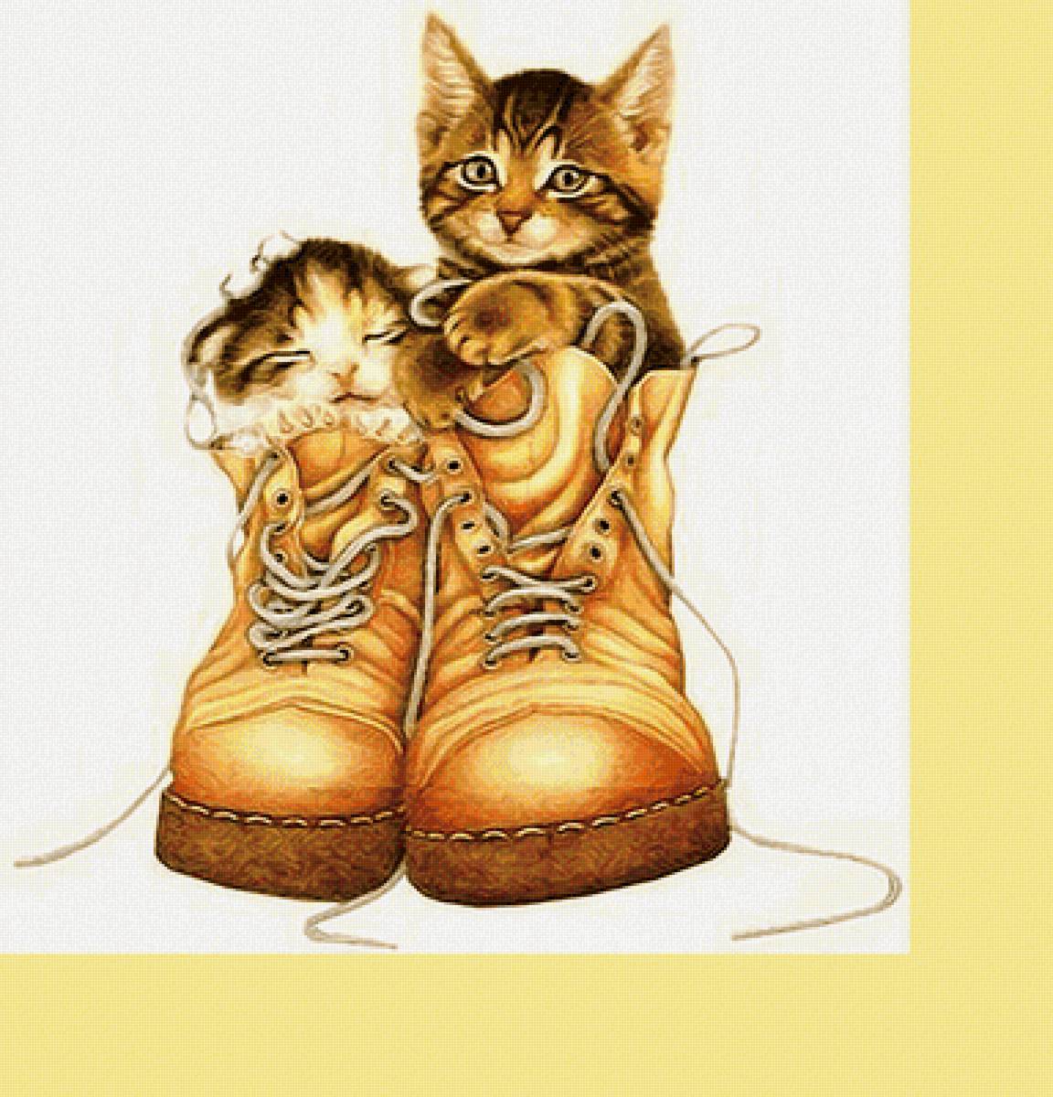 Серия "Коты". - животные, коты - предпросмотр