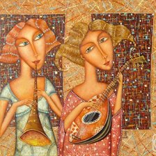 Схема вышивки «Вечерняя музыка. Дмитрий Сулимов»