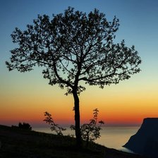 Схема вышивки «Закат»