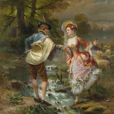 Схема вышивки «любовь»