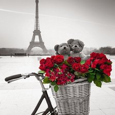 Схема вышивки «париж»