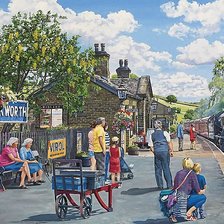 Ожидание поезда