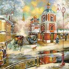 Схема вышивки «Гончарный переулок»