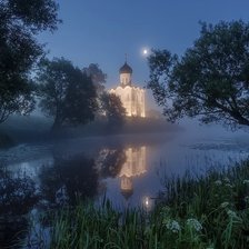 Схема вышивки «Лунная ночь»