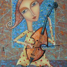 Схема вышивки «Вечерняя соната. Дмитрий Сулимов»