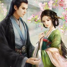 Схема вышивки «Пара»