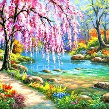 Схема вышивки «Природа»