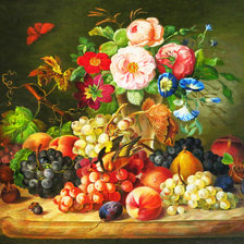 Схема вышивки «Натюрморт.»