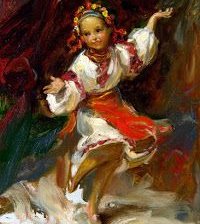 Схема вышивки «niña»