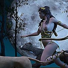 Схема вышивки «артемида»