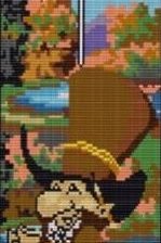 Схема вышивки «гердан»