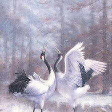 Схема вышивки «птицы»