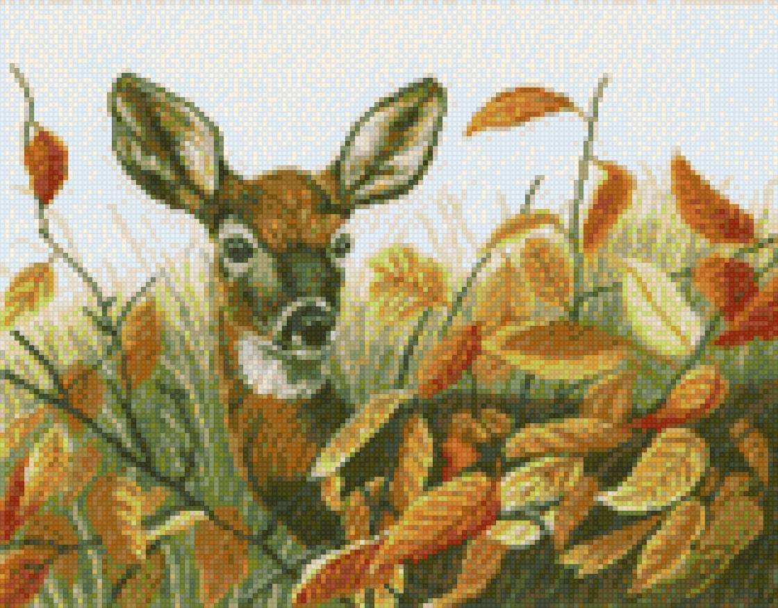 Олененок - олененок, deer, autumn lady - предпросмотр