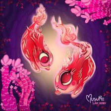 Схема вышивки «Рыбки»