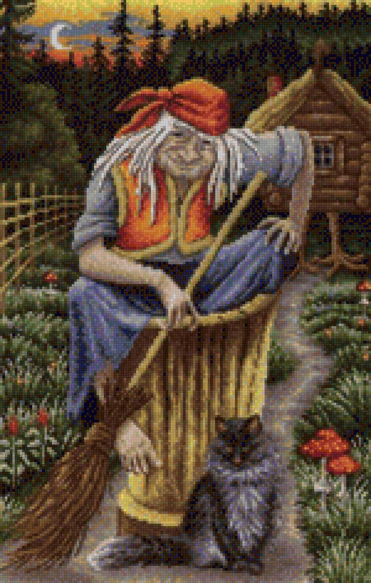 Баба яга - предпросмотр