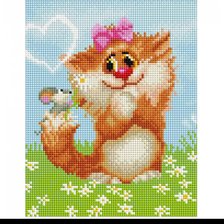 Схема вышивки «Котяра»