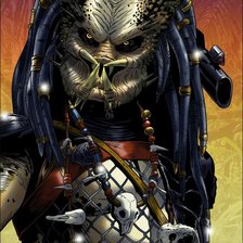 Схема вышивки «Хищник»