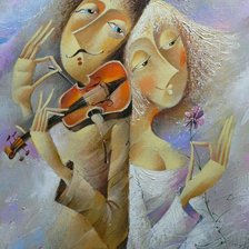 Схема вышивки «пара»