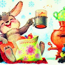 Схема вышивки «Открытка»