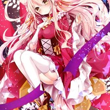 Схема вышивки «Девушка»