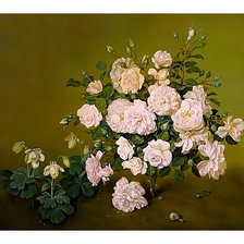 Схема вышивки «Розы. Букет.»