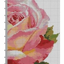 Схема вышивки «Роз»