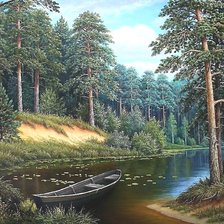 Схема вышивки «картина»