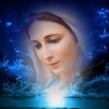 Схема вышивки «Діва Марія»