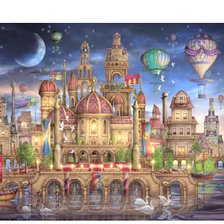 Схема вышивки «Сказка Востока»