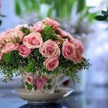 Схема вышивки «цветы»