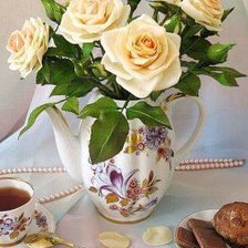 Схема вышивки «цветы»