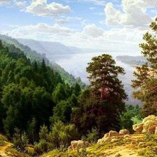 Схема вышивки «природа»