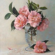 Схема вышивки «розы»