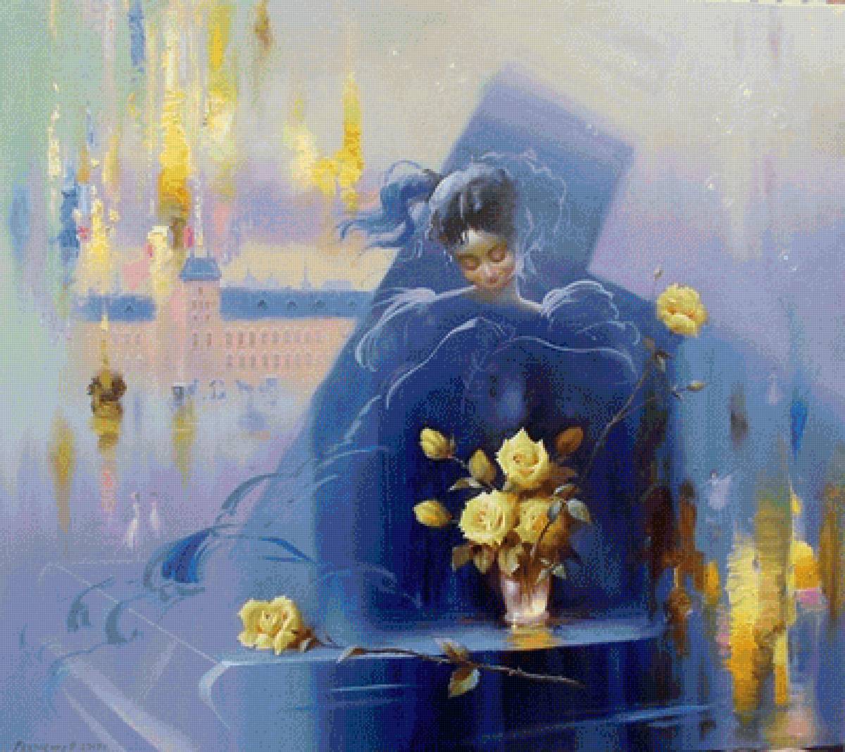 Девушка - арт - предпросмотр