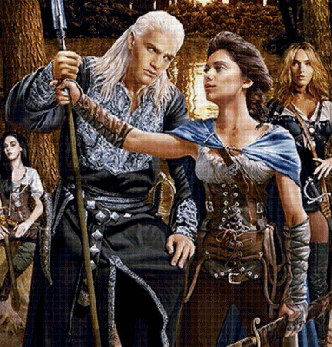 Книга - сказка, фэнтези, иллюстрация - предпросмотр