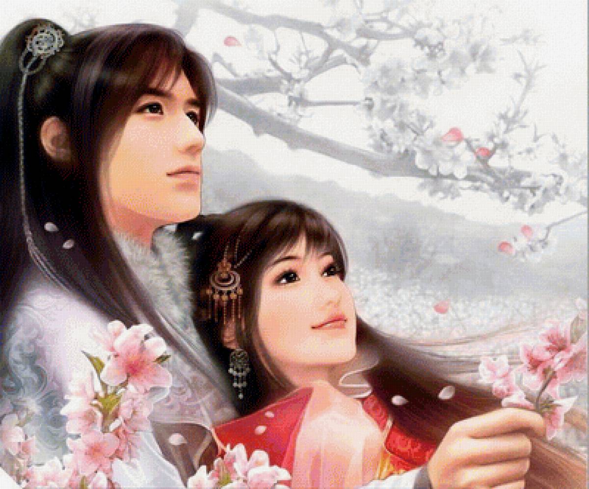 Пара - сказка, иллюстрация, фэнтези - предпросмотр