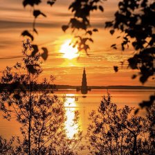 Схема вышивки «Закат»