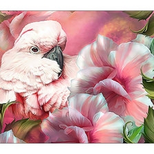 Схема вышивки «Попугайчик.»