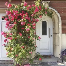 Схема вышивки «У крыльца»