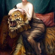 Схема вышивки «Художник Франсуа Мартин Кавель (1)»