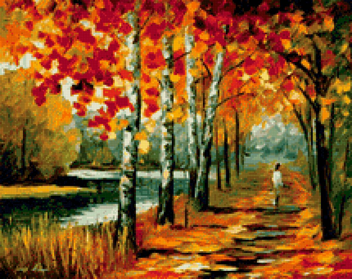 афремов - пруд, пейзаж, лето - предпросмотр