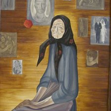 Схема вышивки «mujer»