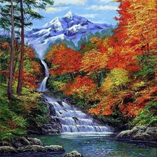 Схема вышивки «Природа»