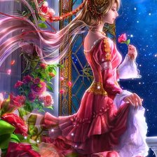 Схема вышивки «Принцесса»