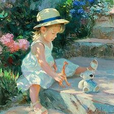 Схема вышивки «Любимые игрушки. Владимир Волегов»