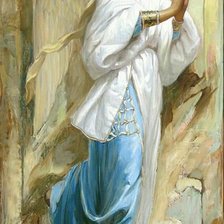 Схема вышивки «Ангел»