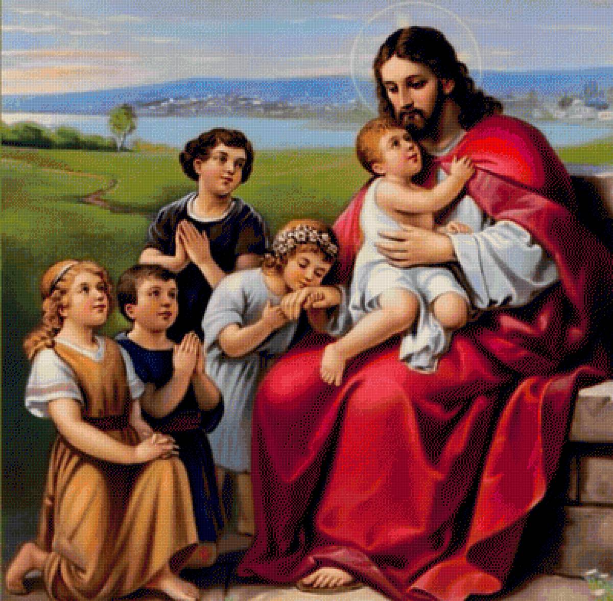 Молитва за дітей - ікона - предпросмотр