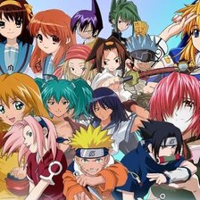 Схема вышивки «Аниме»