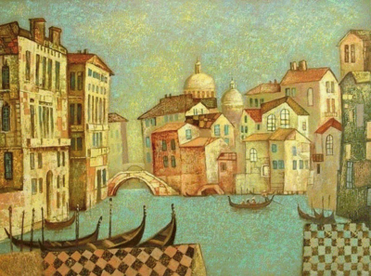 Венеция. Дмитрий Сулимов. - море, пейзаж, город, живопись, венеция - предпросмотр